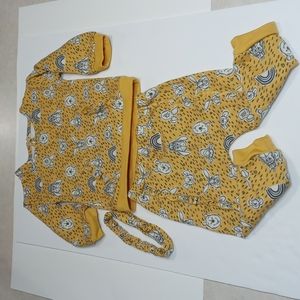 Disney Baby Winnie the Pooh 24M yellow 3 peice set